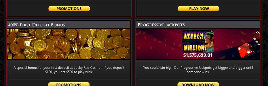 Lucky Red Casino Bonus